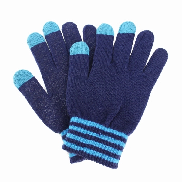 Rubber Grip Touch Screen Stylus Gloves - Image 1