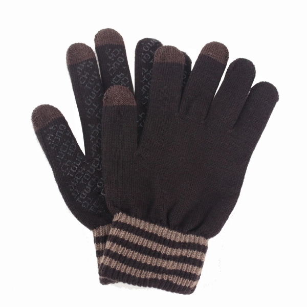 Rubber Grip Touch Screen Stylus Gloves - Image 3