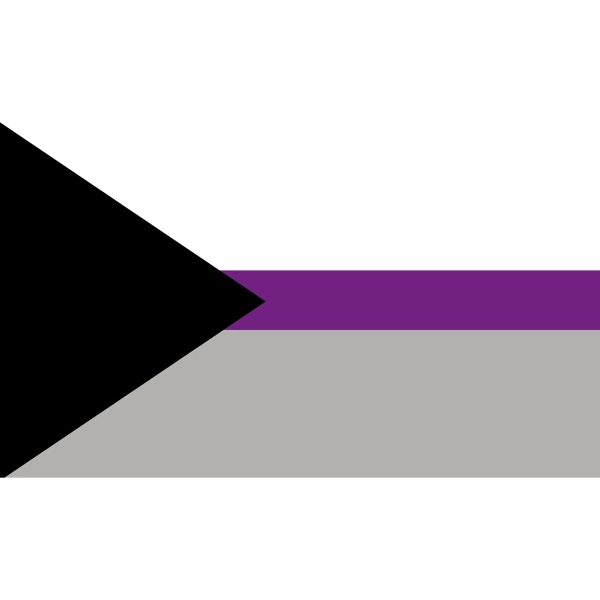 Demisexual Antenna Flag