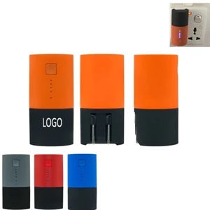 2-In-1 Power Bank & Wall Charger