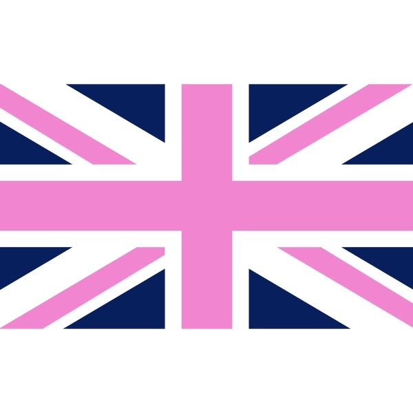 England Blue Stick Flag