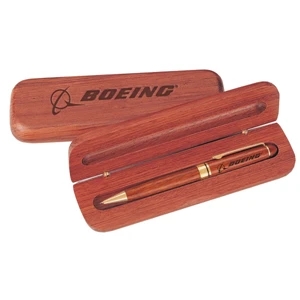 Rosewood Pen Case 1-Tray