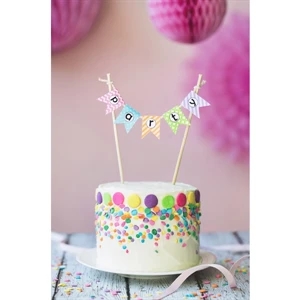 Paper Banner Toothpicks - Style A