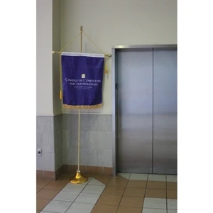 Deluxe Processional/Podium Banner Kit - Flag Size 5' x 3.5'
