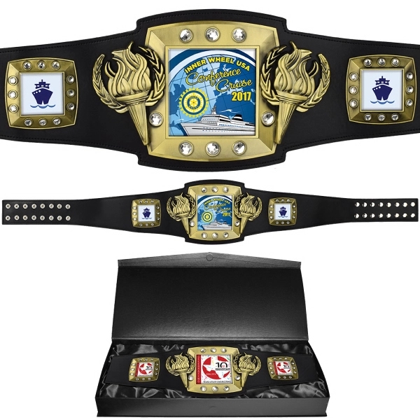 Express  Vibraprint Victory Champion Award Belt