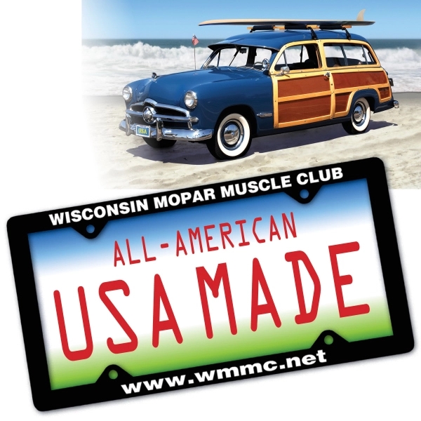 USA License Plate Frame - Universal - Image 1