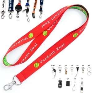 Lanyard with Metal Lobster Clip Claw 3/4"