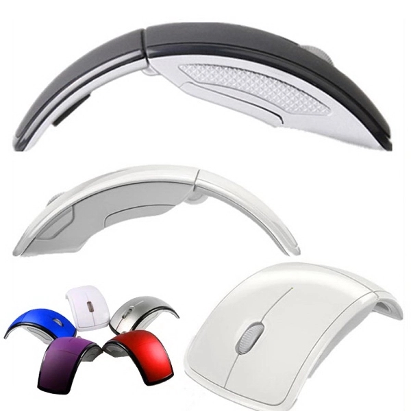 2.4G Wireless Folding USB Mouse - Image 1