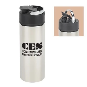 22 Oz Stainless Steel Bottle with Carrying Handle