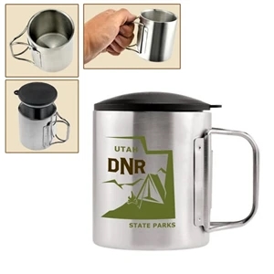 7.4 OZ Double Wall Stainless Steel Camping Cup