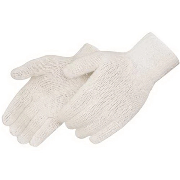 Regular Weight Natural Cotton/Polyester Blend Work Gloves