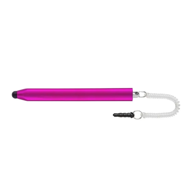 Plastic Stylus Pen with Triangular Barrel w/Earphone Jack - Image 5