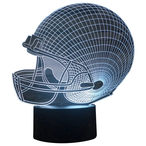 Football Helmet 3D LED Lamp - Image 4
