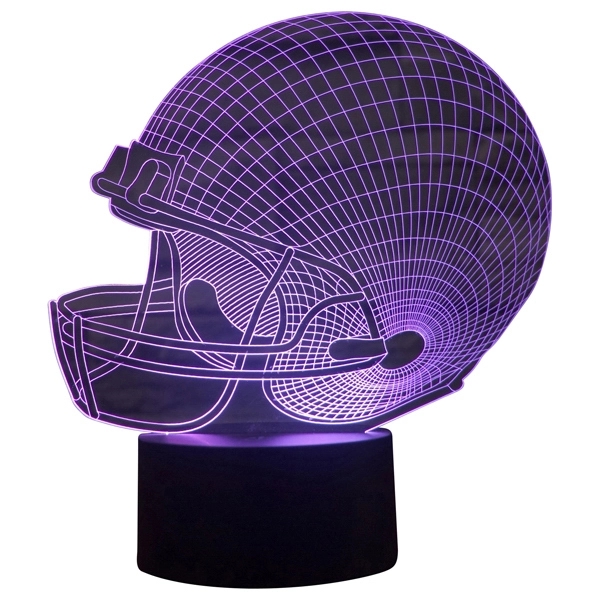Football Helmet 3D LED Lamp - Image 10