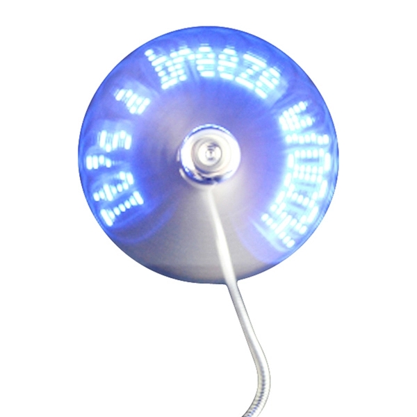 Custom USB LED Message Fan with up to six programmable lines - Image 17
