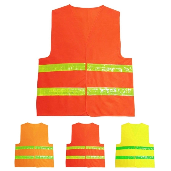 Adult Safety Reflective Vest - Image 2
