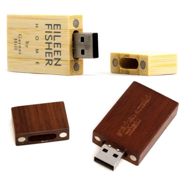 Rectangular wood USB drive, Free Shipping & Quick Turnaround - Image 8
