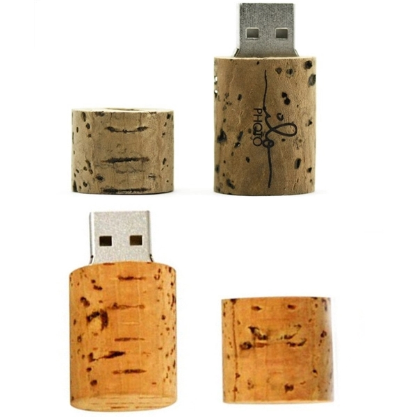 High Quality & High Speed Cool Wine Cork USB Drive - Image 1