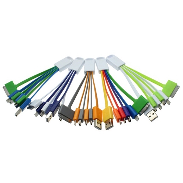5 in 1 USB charging cables, Universal multi phone cable - Image 2