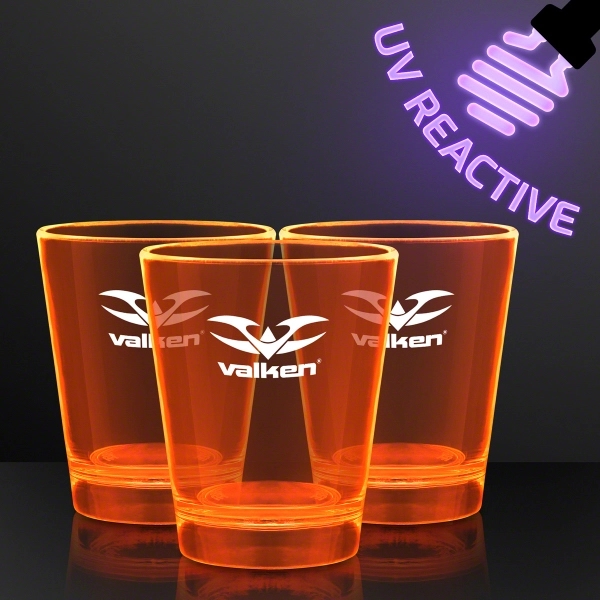 1.5 oz. UV Reactive Glow Shot Glasses - Image 3