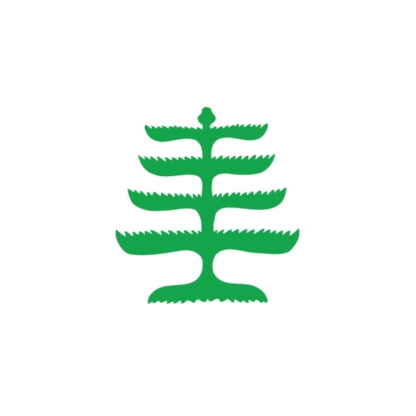 Special Historical Stick Flag - Pine Tree