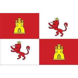 Special Historical Stick Flag - Royal Std. of Spain