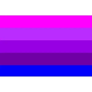 Trigender Stick Flag