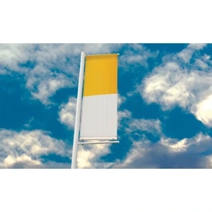 Semi-Stock 2 Color Horizontal Attention Flag