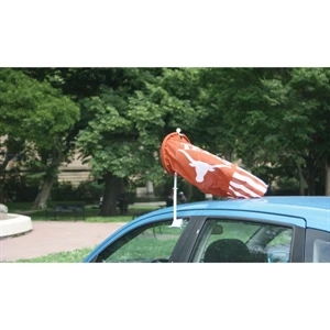 Screen Sublimation Windsock Car Flags - 9.5" x 18"