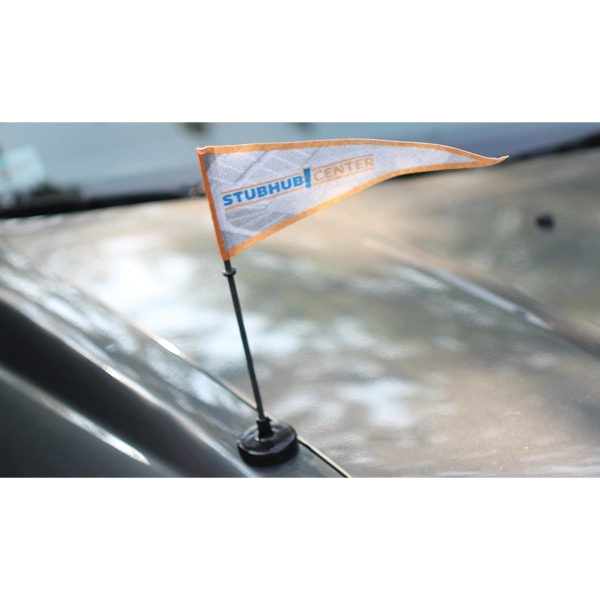 Screen Sublimation Magnetic Car Flag - ePoly 8" x 12"