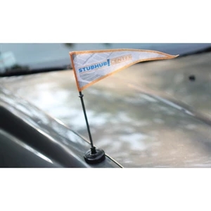 Screen Sublimation Magnetic Car Flag - wPoly