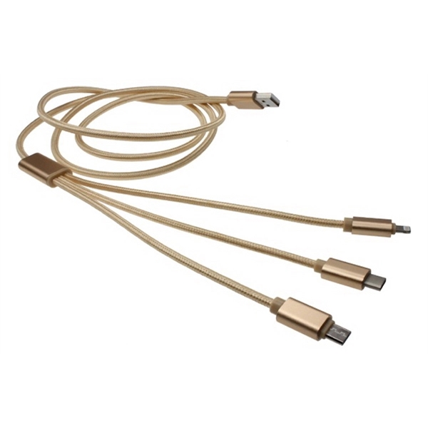 Long USB Charging Cable for Apple, Android and Type-C Phones - Image 3