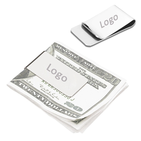 Metal Money Clip  for Father's Day - Image 1