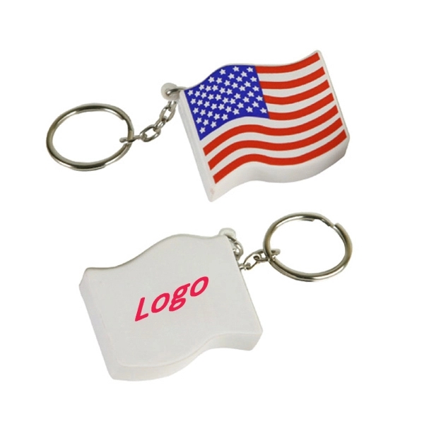 Stress Ball Key Chain for National Day - Image 1