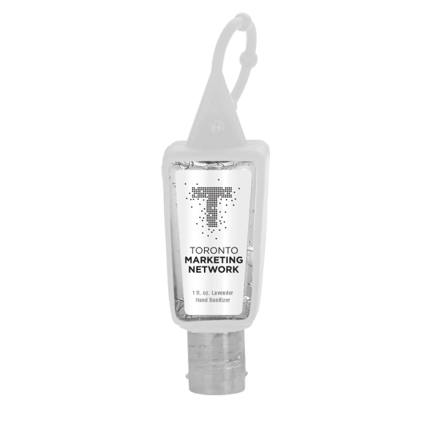 1 oz. Sanitizer in Trapezoid Bottle w/ Sleeve - Image 5