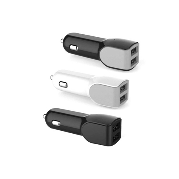 2 port 2.1 Amp USB Car Charger to Charge multiple devices - Image 2