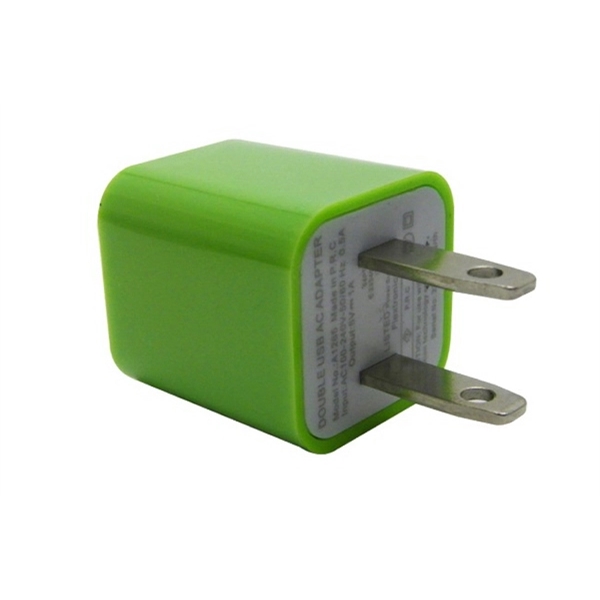 USA Decorated Single port 1.1 Amp USB Wall Plug Charger - Image 9