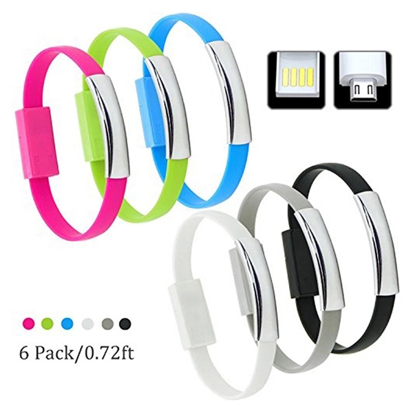 Bracelet USB Data & Charging Cable Wristband - Image 2