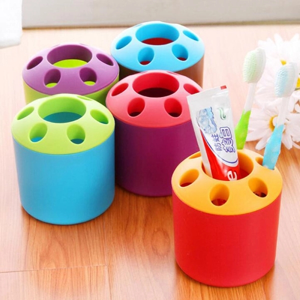Multifunction Toothbrush Paste Pen Holder Container - Image 4