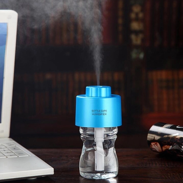 Portable Bottle Cap Air Humidifier with USB Cable - Image 3