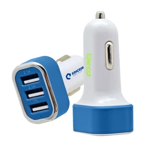 Windy Car Charger - Blue
