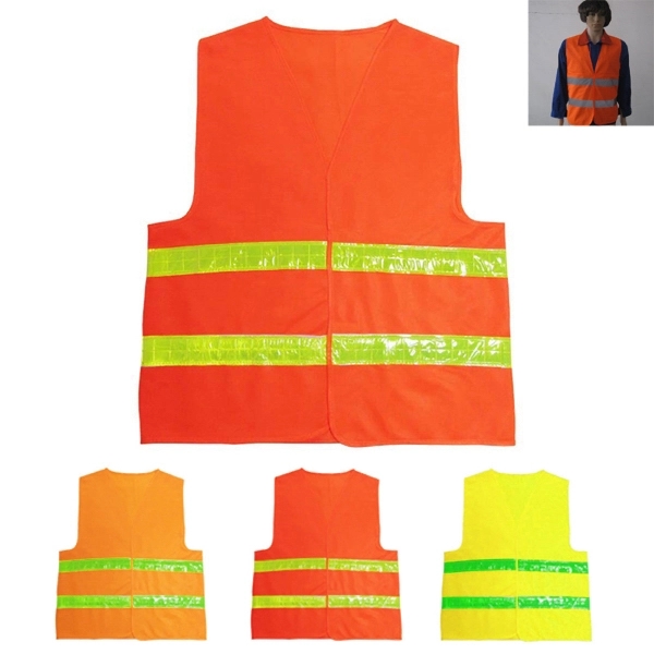 Adult Safety Reflective Vest - Image 1