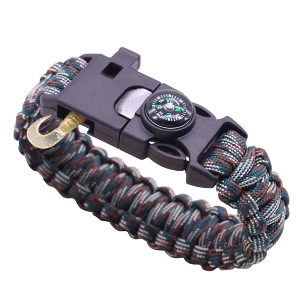 Fishing Hook Survival Bracelet - Image 1