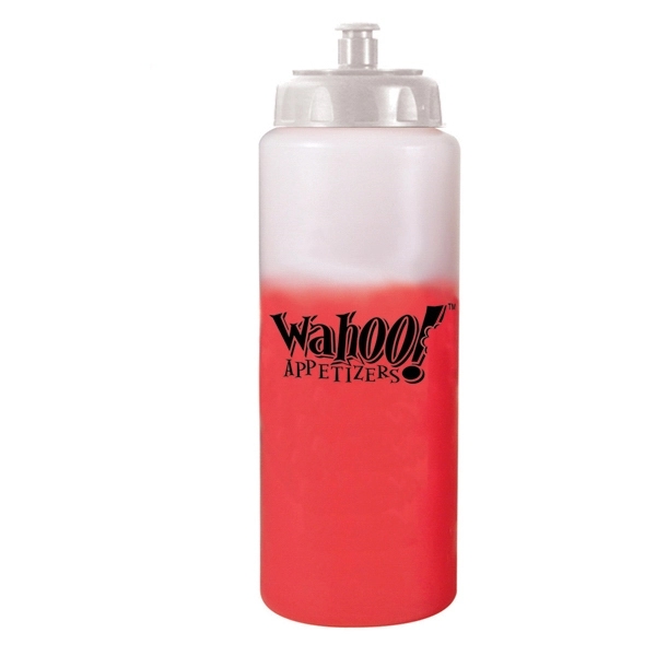 32 oz. Mood Sports Bottle with Push 'n Pull Cap - Image 6