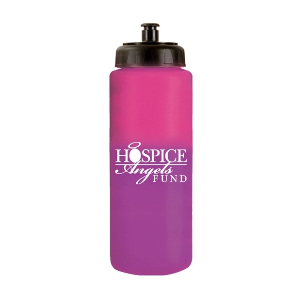 32 oz. Mood Sports Bottle with Push 'n Pull Cap - Image 8