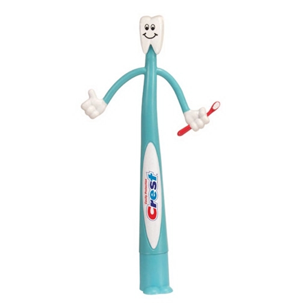 Tooth Bend-A-Pen, Full Color Digital - Image 1