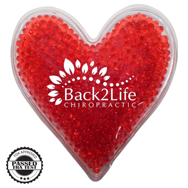 Heart Gel Bead Hot/Cold Pack - Image 1