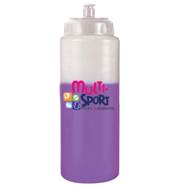 32 oz. Mood Sports Bottle With Push'nPull Cap, Full Color Di - Image 5