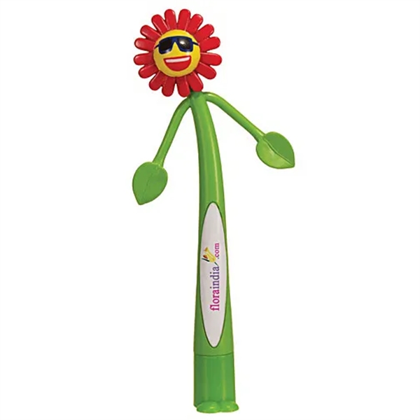 Flower Bend-A-Pen, Full Color Digital - Image 1