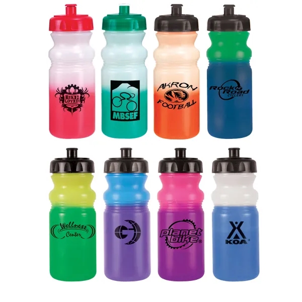20 oz. Mood Cycle Bottle - Push and Pull Cap - Image 1
